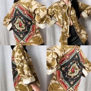 Vintage 1960’s Custom Zip-Up Army Jacket